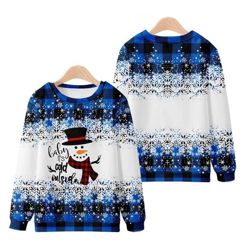 Men’s 3D Christmas Jumper With Festive Prints | Novelty - Mason Luxor
