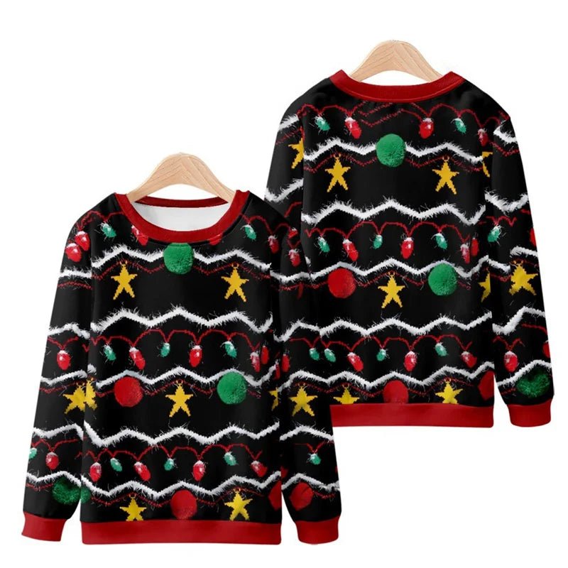 Men’s 3D Christmas Jumper With Festive Prints | Novelty - Mason Luxor