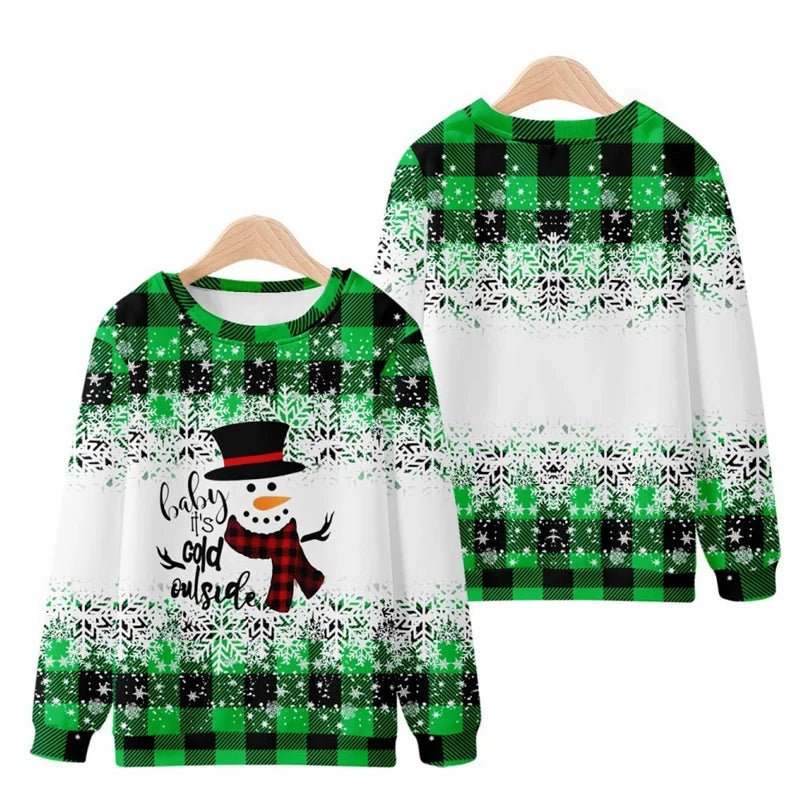 Men’s 3D Christmas Jumper With Festive Prints | Novelty - Mason Luxor
