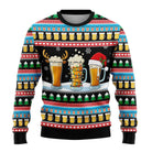 Men’s 3D Christmas Jumper With Funny Festive Prints | Novelty - Mason Luxor