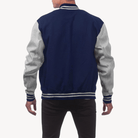 Men’s Baseball Jacket with Snap Buttons | Varsity - Mason Luxor