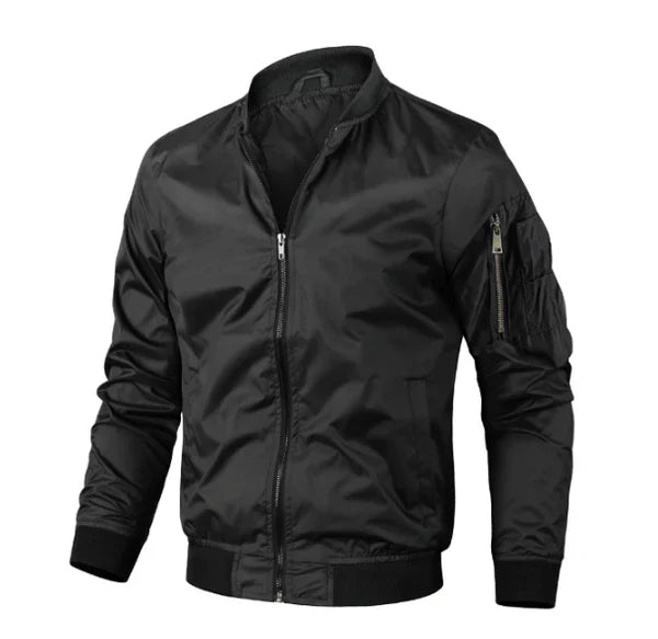 Men’s Bomber Jacket With Black Trim | Casual - Mason Luxor