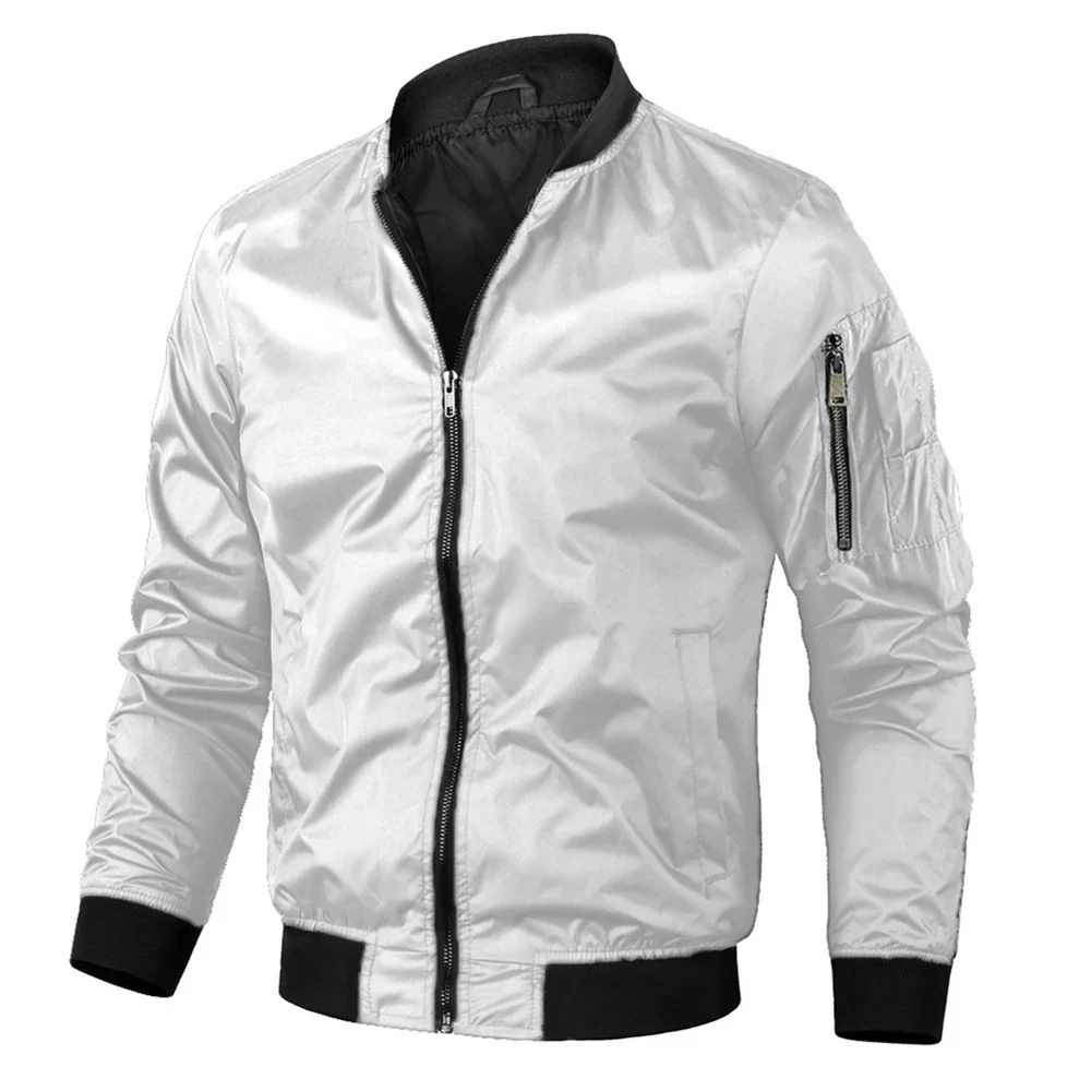 Men’s Bomber Jacket With Black Trim | Casual - Mason Luxor