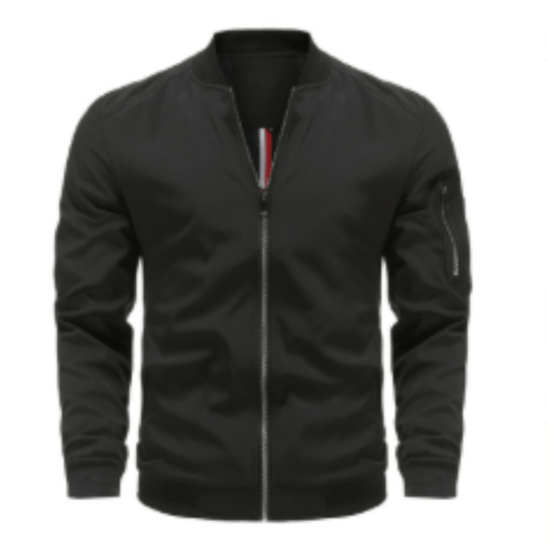 Men’s Bomber Jacket With Zip Front Design | Winter - Mason Luxor