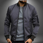 Men’s Bomber Jacket With Zip Pocket | Casual - Mason Luxor