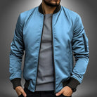 Men’s Bomber Jacket With Zip Pocket | Casual - Mason Luxor