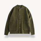 Men’s Cardigan with Button Front | Crew Neck - Mason Luxor