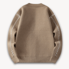 Men’s Cardigan with Pattern Detail | V - Neck - Mason Luxor