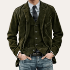 Men's Casual Blazer with Corduroy Texture | Winter - Mason Luxor