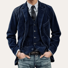 Men's Casual Blazer with Corduroy Texture | Winter - Mason Luxor