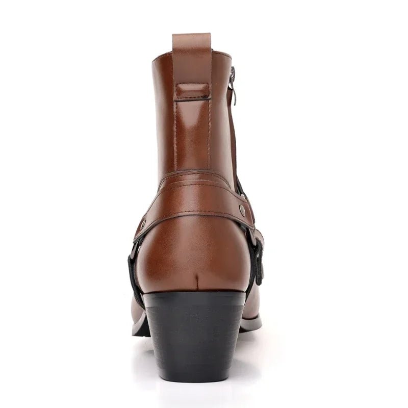 Men’s Chelsea Boots With Ankle Strap | Dress - Mason Luxor