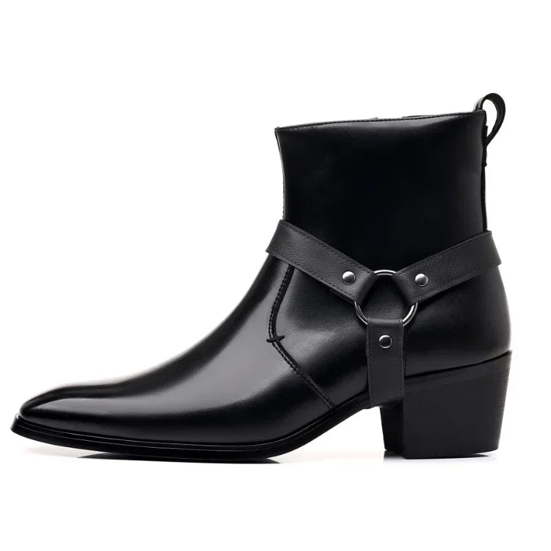 Men’s Chelsea Boots With Ankle Strap | Dress - Mason Luxor