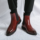 Men’s Chelsea Boots With Cap Toe | Dress - Mason Luxor