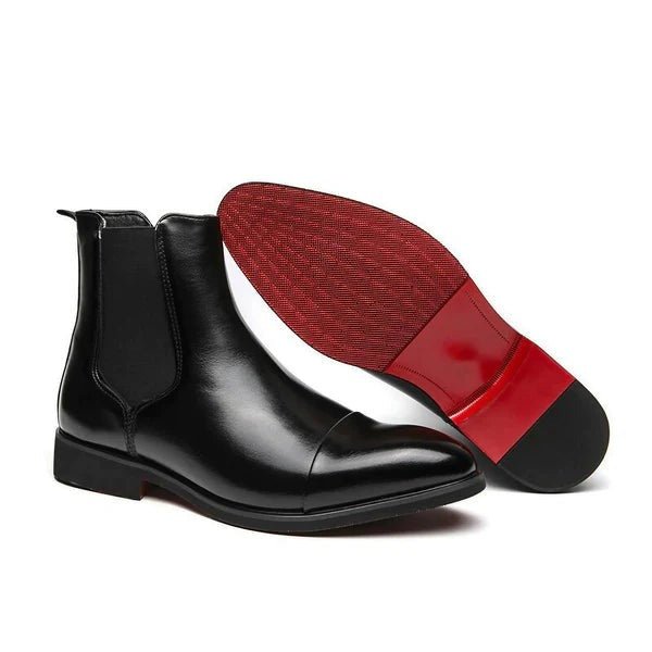 Men’s Chelsea Boots With Cap Toe | Dress - Mason Luxor