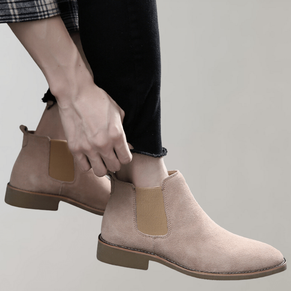 Men’s Chelsea Boots With Elastic Sides | Classic - Mason Luxor