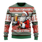 Men’s Christmas Jumper With Festive Beer Graphics | Funny - Mason Luxor