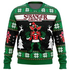 Men’s Christmas Jumper With Funny Grinch Prints | Novelty - Mason Luxor