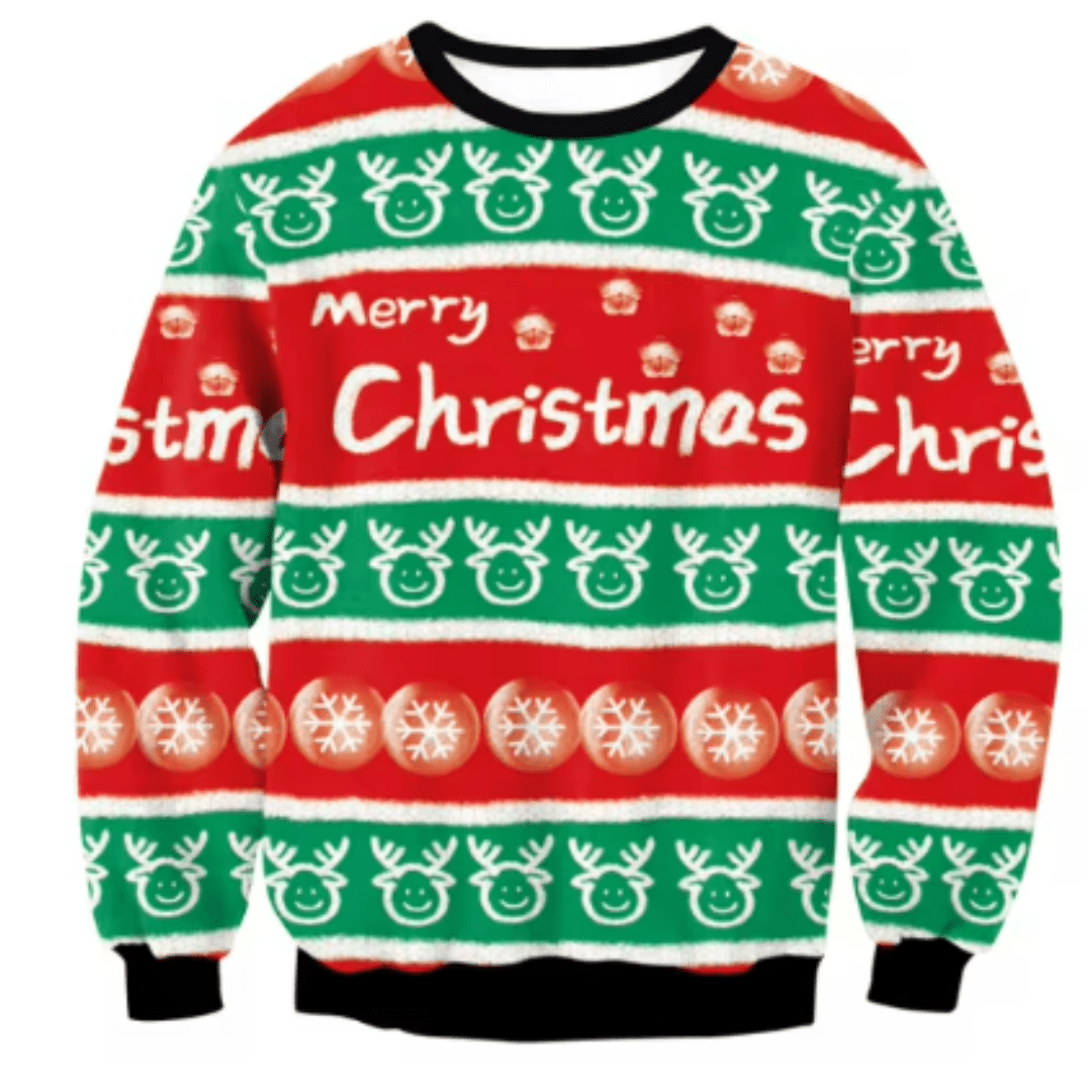 Men’s Christmas Jumper With Playful Seasonal Designs | Funny - Mason Luxor