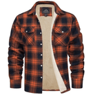 Men’s Fleece Jacket With Check Pattern | Winter - Mason Luxor