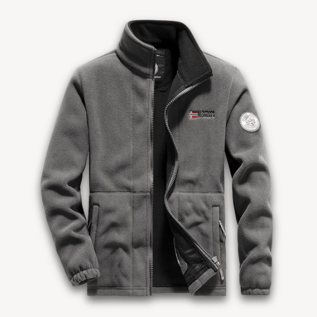 Men’s Fleece Jacket with Soft Lining | Winter - Mason Luxor