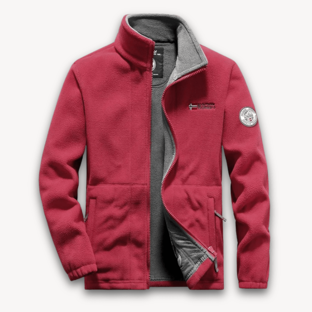 Men’s Fleece Jacket with Soft Lining | Winter - Mason Luxor