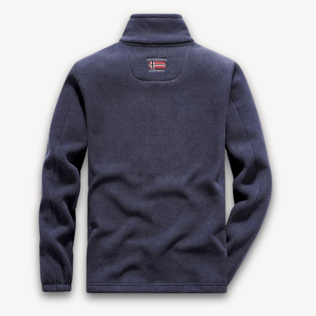 Men’s Fleece Jacket with Soft Lining | Winter - Mason Luxor