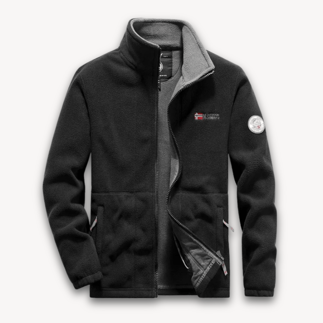 Men’s Fleece Jacket with Soft Lining | Winter - Mason Luxor