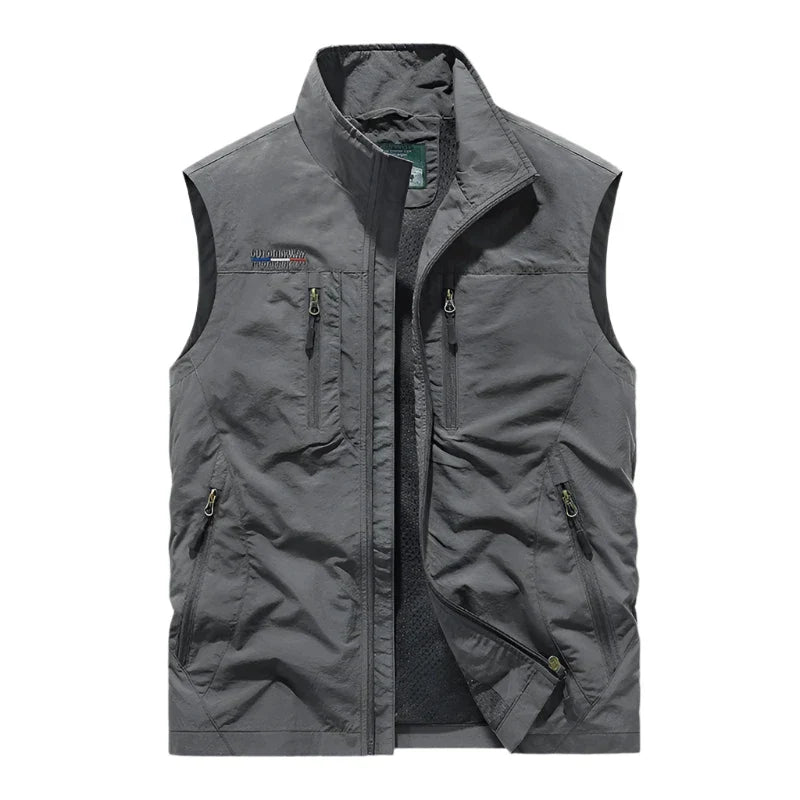 Men’s Gilet With Multiple Pockets | Outdoor - Mason Luxor