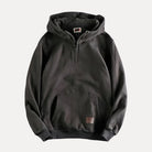 Men’s Half Zip Hoodies with Front Pocket | Casual - Mason Luxor
