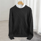 Men’s Jumpers With Diamond Pattern | Winter - Mason Luxor