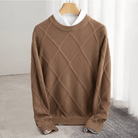 Men’s Jumpers With Diamond Pattern | Winter - Mason Luxor