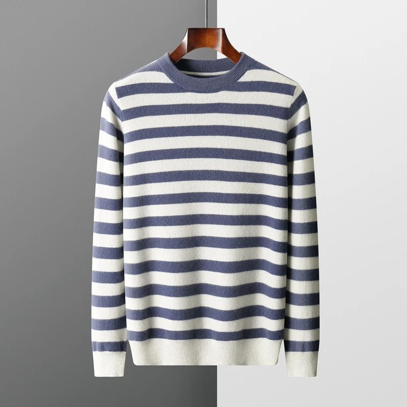 Men’s Jumpers With Stripe Design | Winter - Mason Luxor