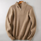 Men’s Knitted Jumpers With Half Zip | Winter - Mason Luxor
