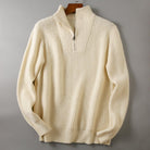 Men’s Knitted Jumpers With Half Zip | Winter - Mason Luxor