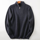Men’s Knitted Jumpers With Half Zip | Winter - Mason Luxor