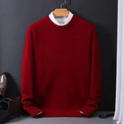 Men’s Knitted Sweater With Crew Neck | Casual - Mason Luxor