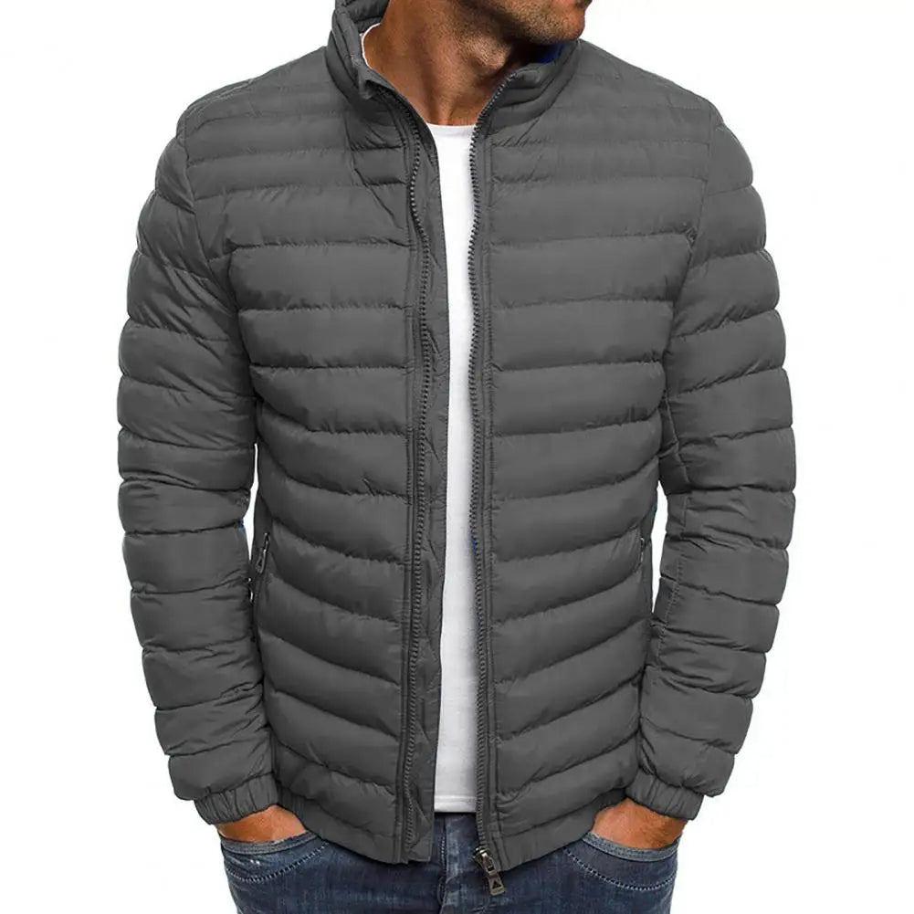 Men’s Lightweight Puffer Jacket With Zip Pockets | Winter - Mason Luxor