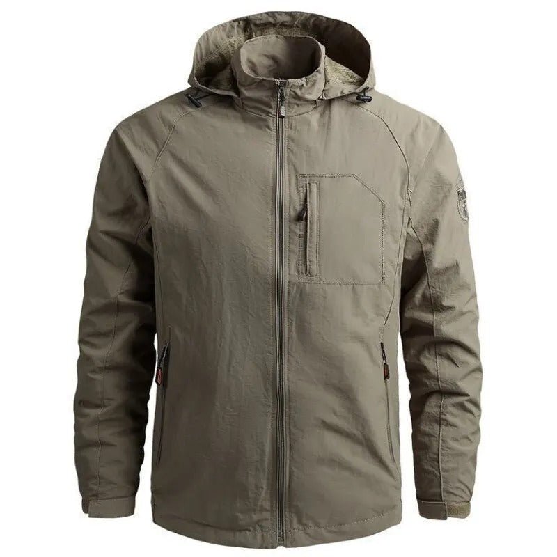 Men’s Lightweight Windbreaker With Zip Pockets | Casual - Mason Luxor