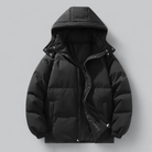 Men’s Quilted Puffer Jacket With Contrast Lining | Winter - Mason Luxor