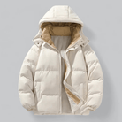 Men’s Quilted Puffer Jacket With Contrast Lining | Winter - Mason Luxor