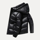 Men’s Quilted Puffer Jacket With Gloss Finish | Winter - Mason Luxor