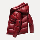 Men’s Quilted Puffer Jacket With Gloss Finish | Winter - Mason Luxor