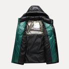 Men’s Quilted Puffer Jacket With Gloss Finish | Winter - Mason Luxor