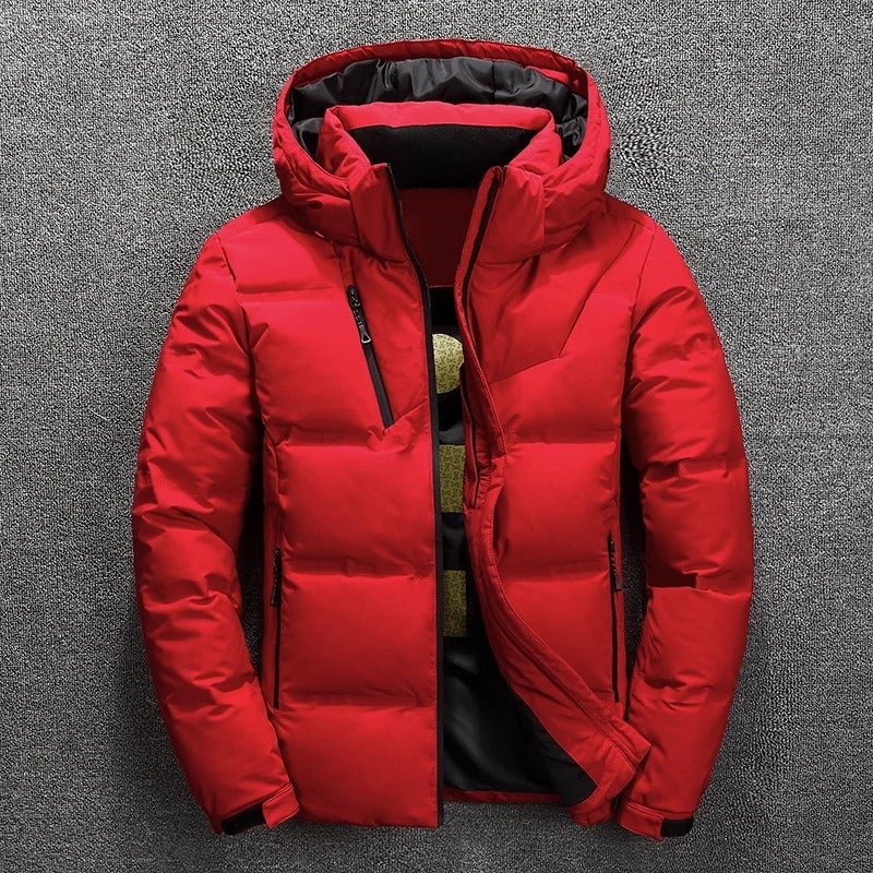 Men’s Quilted Puffer Jacket With Pockets | Winter - Mason Luxor