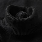 Men’s Sweater With Clean Rib Finish | Turtleneck - Mason Luxor