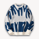 Men’s Sweater with Pattern Design | Long - Mason Luxor
