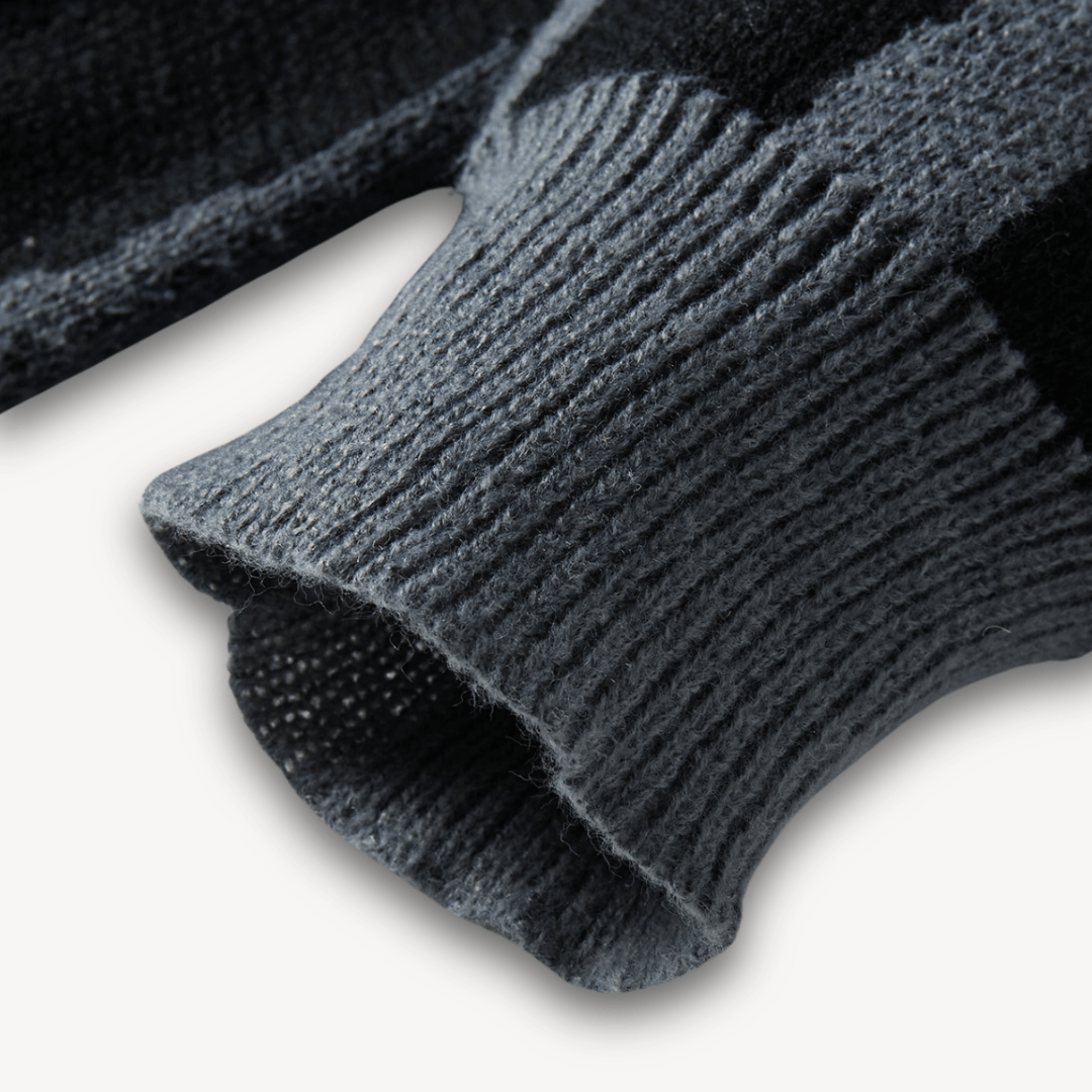 Men’s Sweater with Pattern Design | Long - Mason Luxor