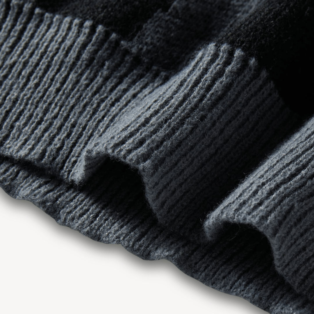 Men’s Sweater with Pattern Design | Long - Mason Luxor