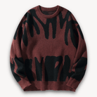 Men’s Sweater with Pattern Design | Long - Mason Luxor