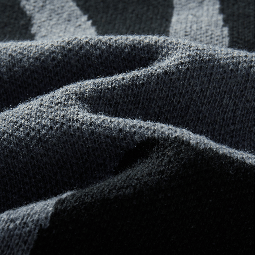Men’s Sweater with Pattern Design | Long - Mason Luxor